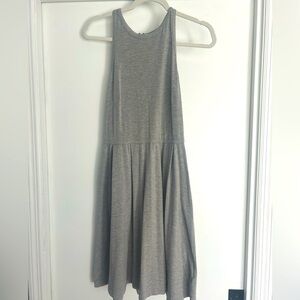 Mossimo Target a line gray midi dress size S
